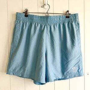 Adidas NWT Swim trunks shorts size XL Light Blue